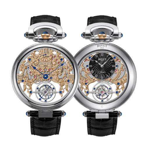 Replica Bovet Watch Amadeo Fleurier Grand Complications 7-day Skeleton Tourbillon AIFSQ018